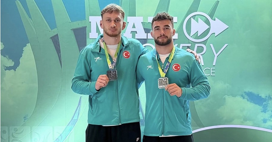 ET&Uuml;&rsquo;l&uuml; g&uuml;reş&ccedil;iler d&uuml;nya şampiyonasından bir altın ve bir g&uuml;m&uuml;ş madalya ile d&ouml;nd&uuml;