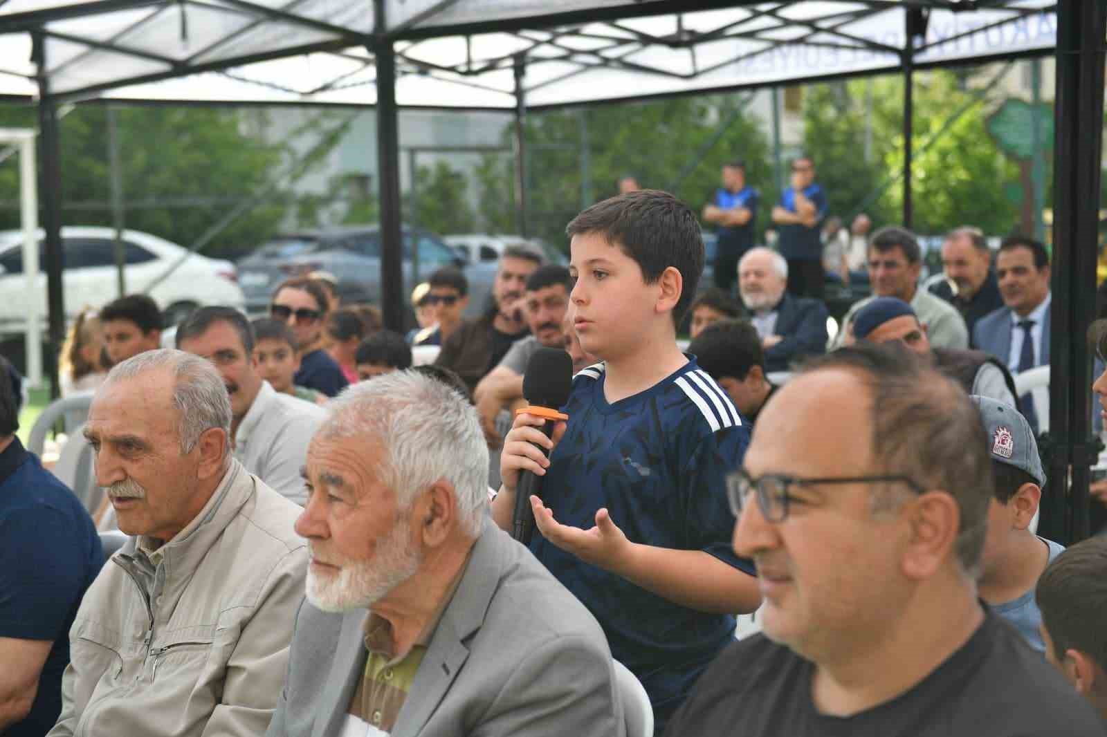 Vatandaş sordu, Başkan U&ccedil;ar cevapladı