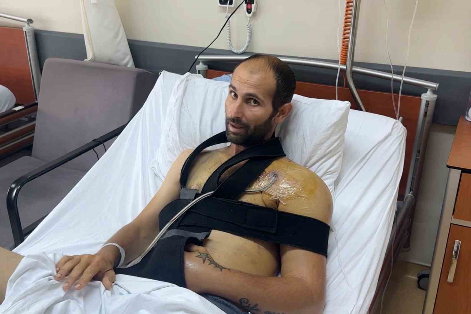 &Ccedil;&ouml;pte bulduğu tabancayı kurcalarken omzundan vuruldu: "Amacım bakmaktı"