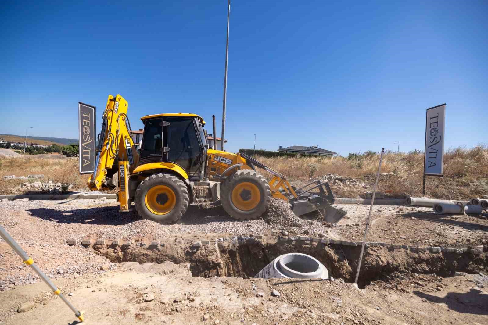 İzmir B&uuml;y&uuml;kşehir&rsquo;den Seferihisar&rsquo;ın altyapısına 140 milyon liralık yatırım