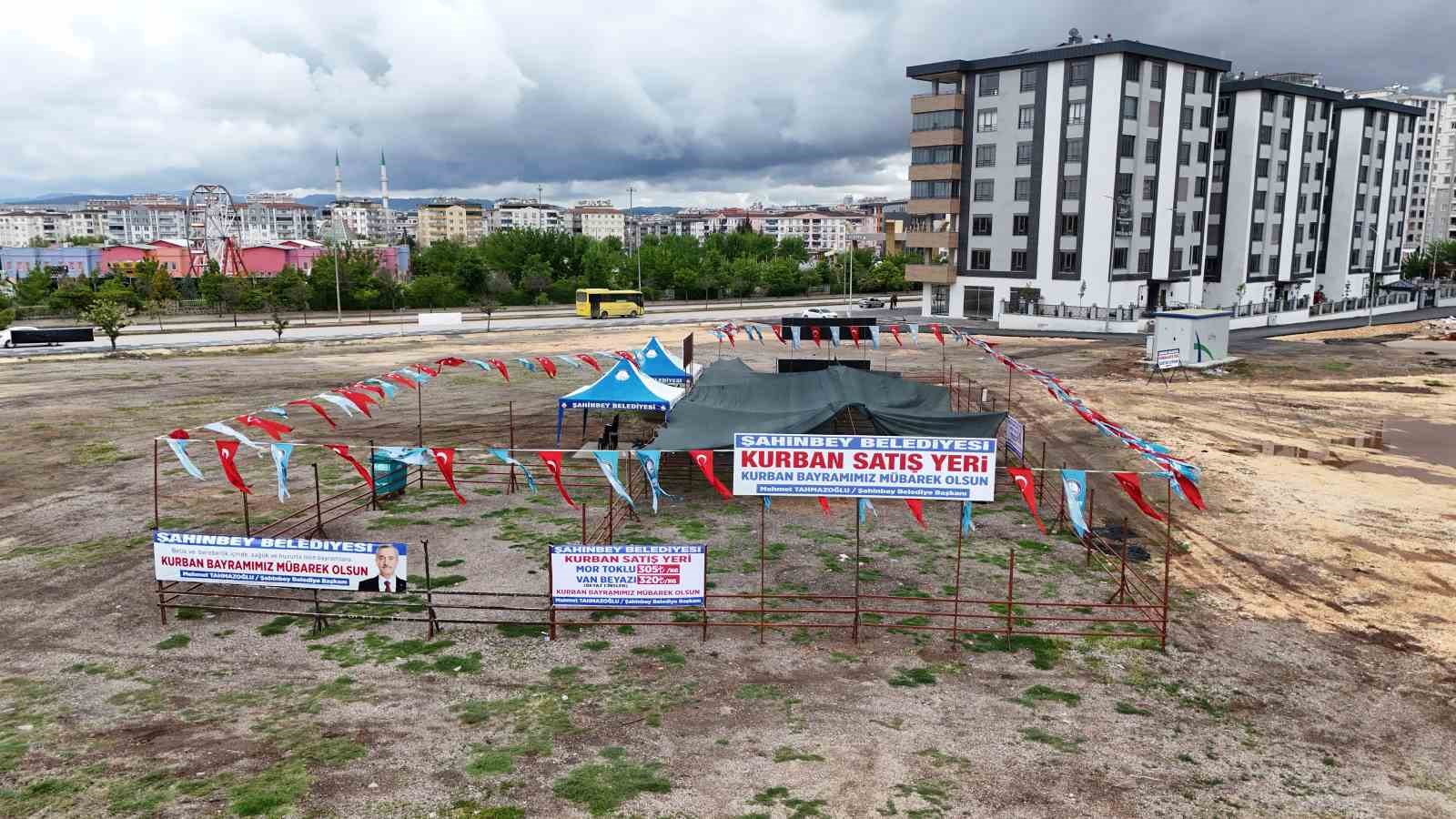 Şahinbey&rsquo;de kurban satış ve kesim yerleri belirlendi