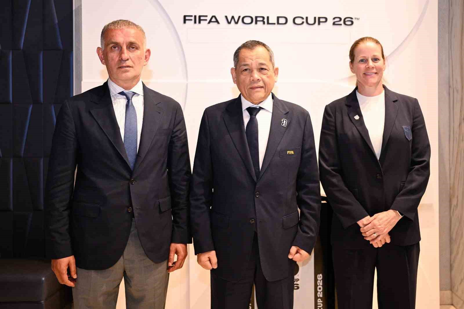 T&uuml;rkiye ve ABD Futbol Federasyonu başkanları bir araya geldi