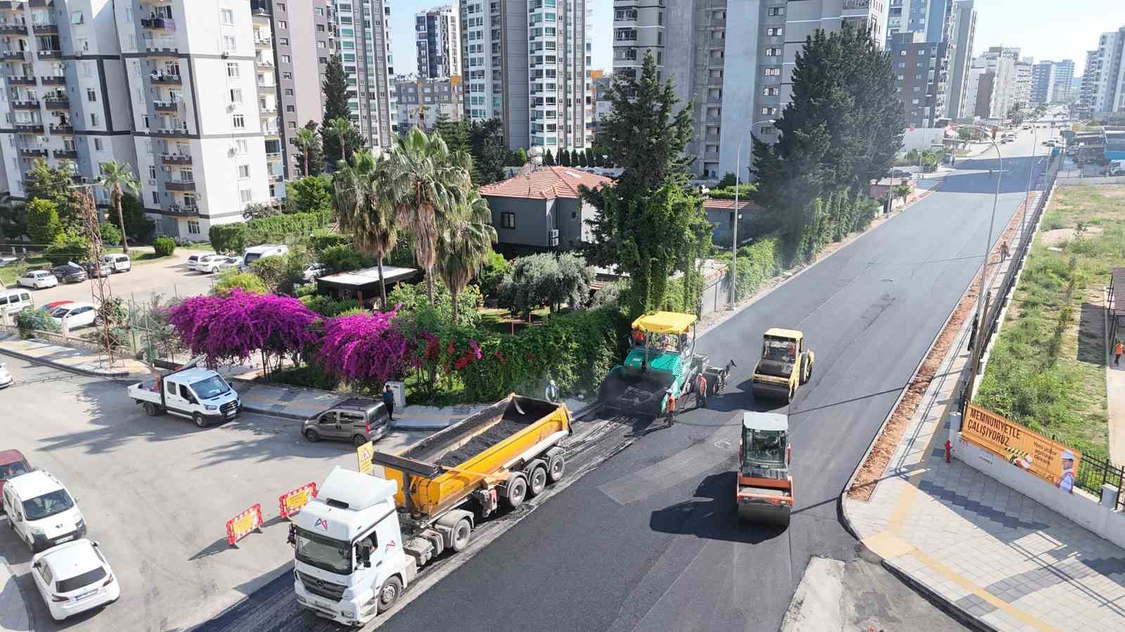 Mezitli&rsquo;de ulaşımı rahatlatacak &ccedil;alışma tamamlandı