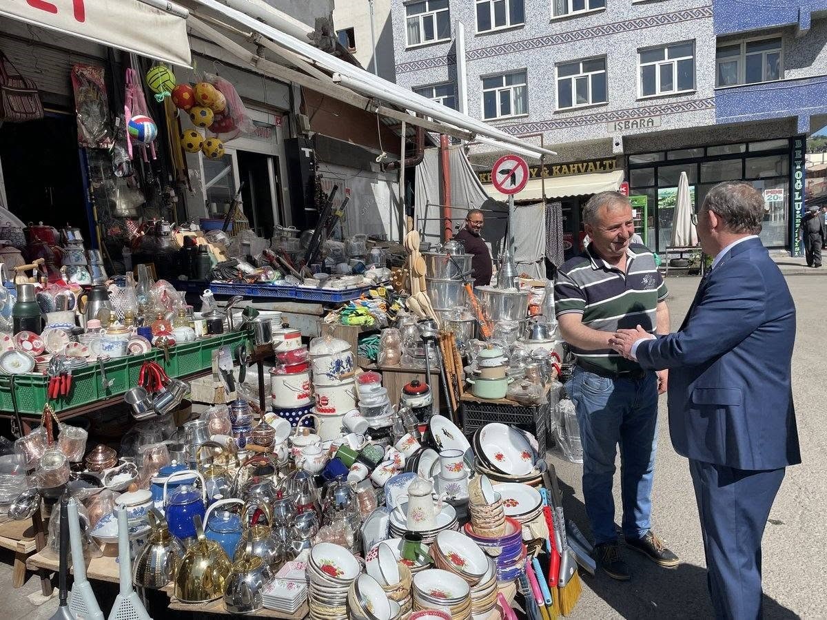 Vali Ziya Polat&rsquo;tan Esnaf Ziyareti: "Esnafımız şehrimizin can damarıdır"