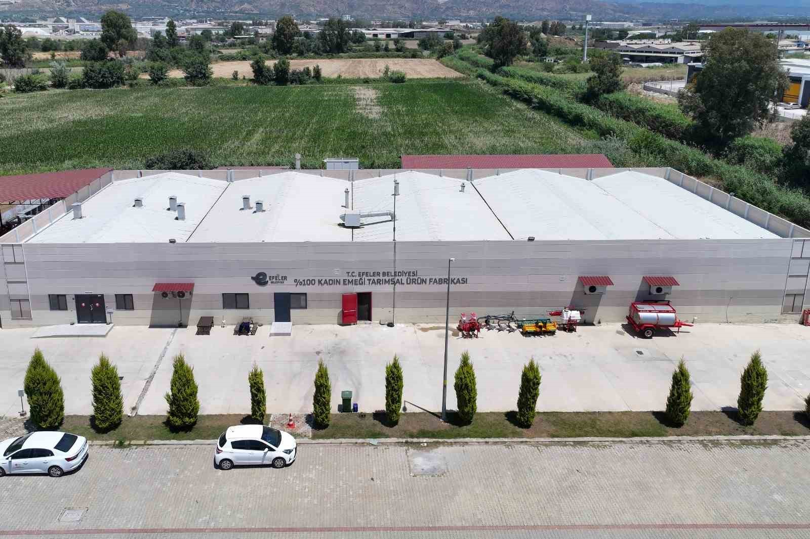 Tarımsal &Uuml;r&uuml;n Fabrikası ile kadınlar &uuml;retiyor Efeler kazanıyor