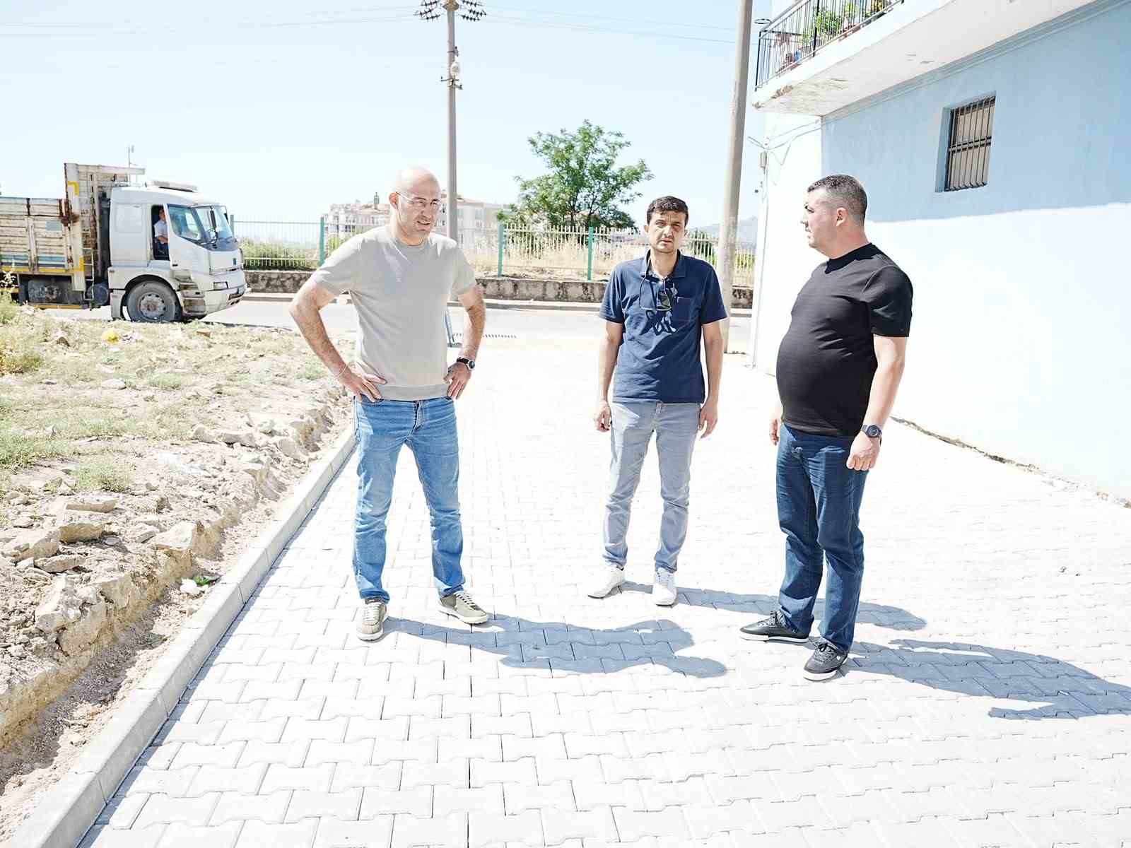 Germencik&rsquo;te &uuml;styapı &ccedil;alışmaları başladı