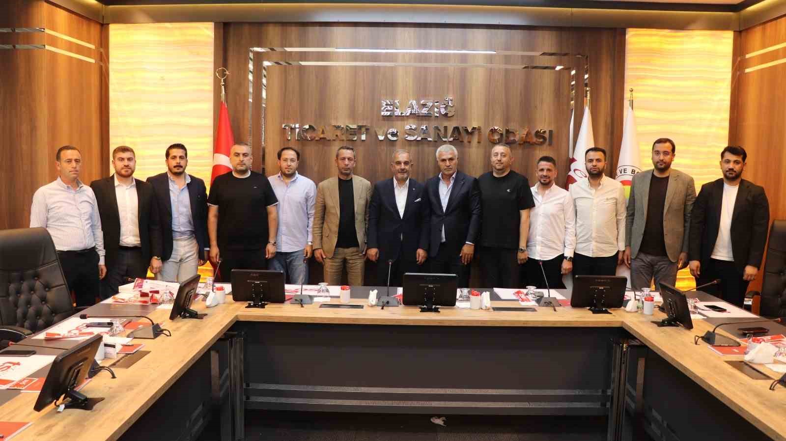 Elazığ TSO Başkanı Alan, "Elazığspor, kırmızı &ccedil;izgimizdir"