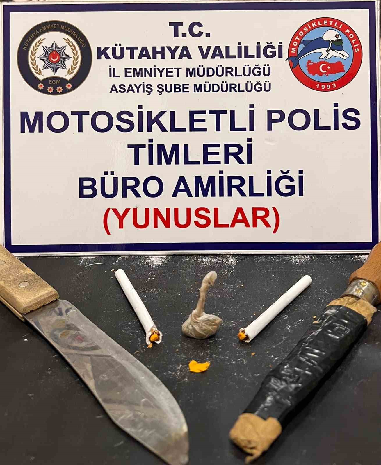 K&uuml;tahya&rsquo;da asayiş uygulamaları