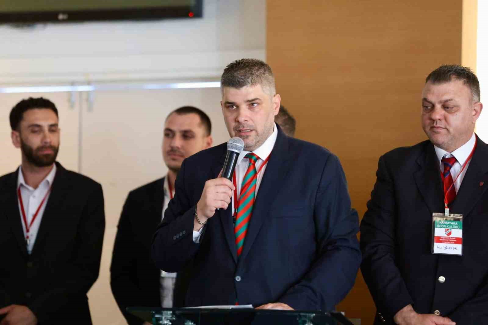 Karşıyaka Başkanı Yiğit Tusder&rsquo;den birlik olma &ccedil;ağrısı