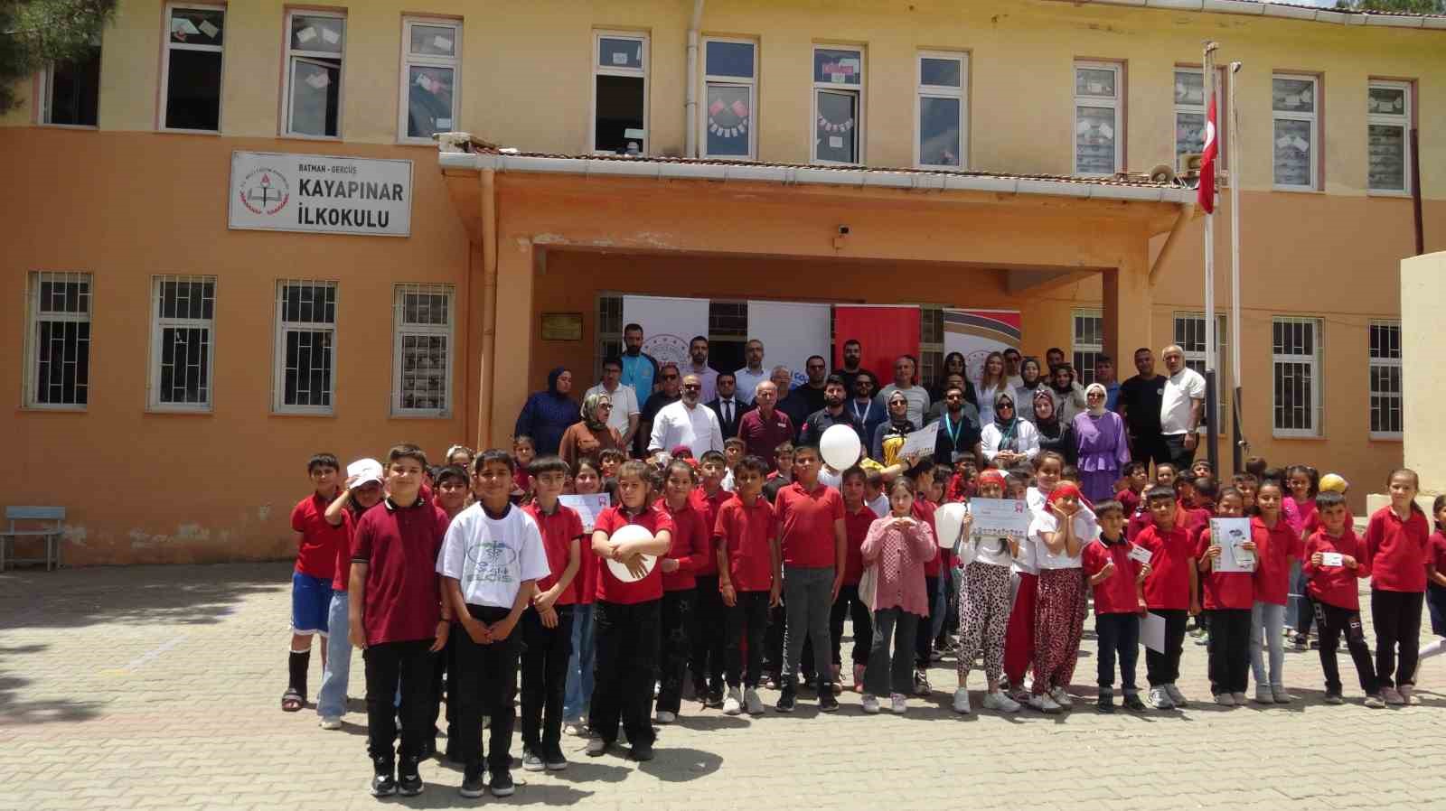 Batman&rsquo;da "Sağlıklı &Ccedil;ocuk, Sağlıklı Gelecek" Projesi ile &ccedil;ocuklar hem eğlendi hem &ouml;ğrendi