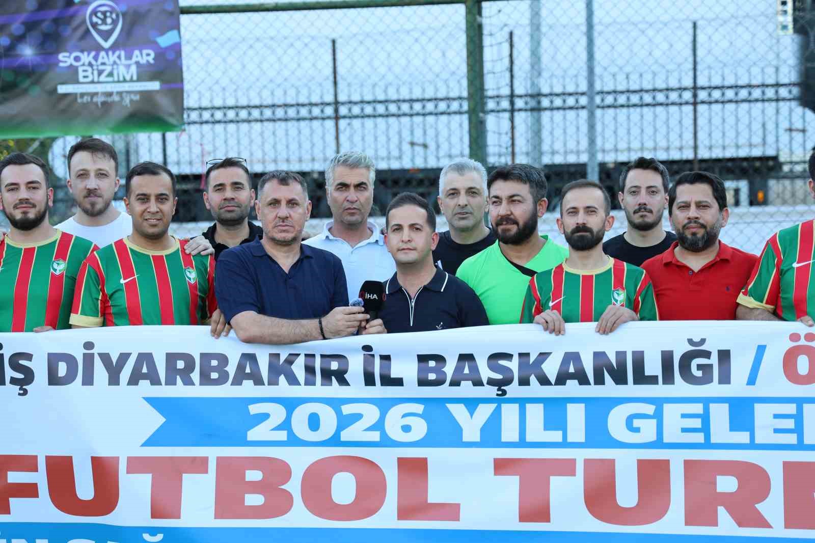 Diyarbakır&rsquo;da sendika &uuml;yelerinin turnuvası başladı