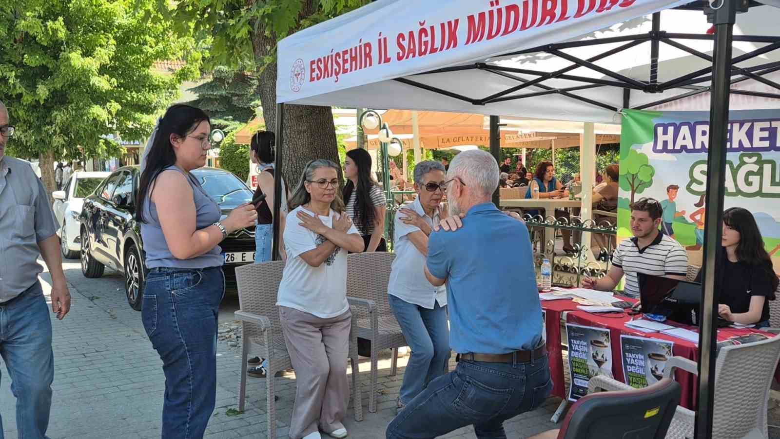 Eskişehir&rsquo;de vatandaşlar teste girdi, fiziksel yaşını &ouml;ğrendi