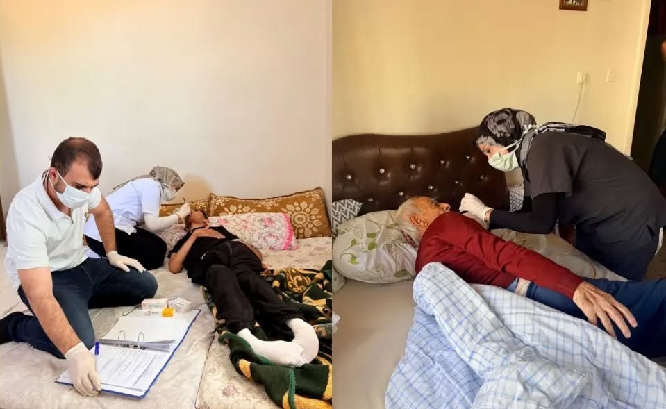 İdil&rsquo;de yatağa bağımlı hastalara evde diş ve eczacılık hizmeti