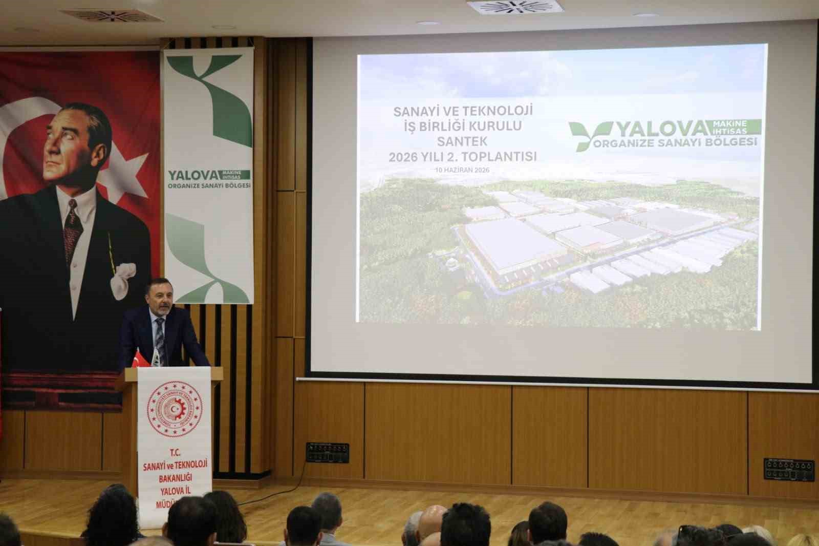 Sanayi ve teknoloji g&uuml;ndemi Yalova OSB&rsquo;de değerlendirildi