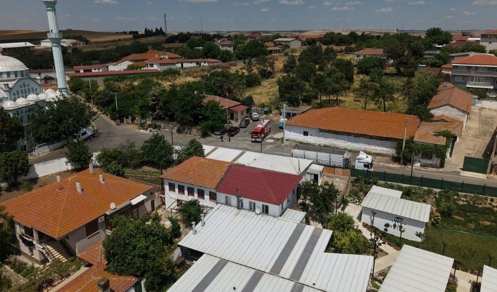 Tekirdağ&rsquo;da yangın riskine karşı 6 noktada mobil itfaiye istasyonu kuruldu