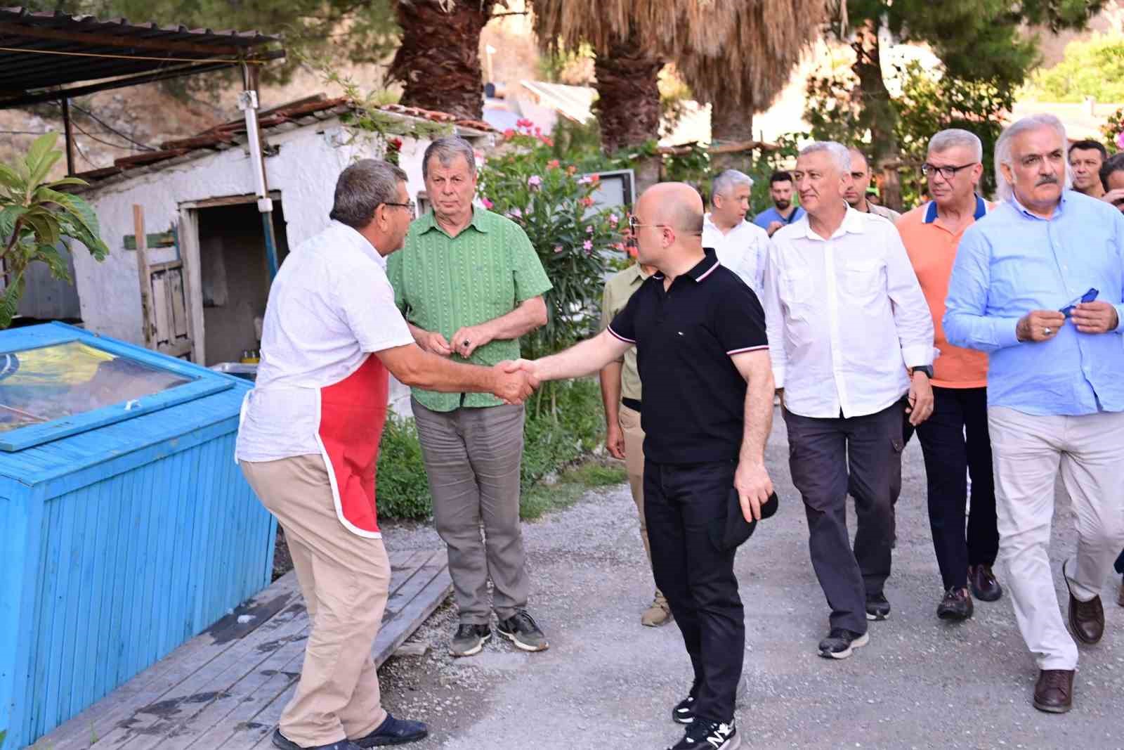 Vali Varol&rsquo;dan hafta sonu mesaisi