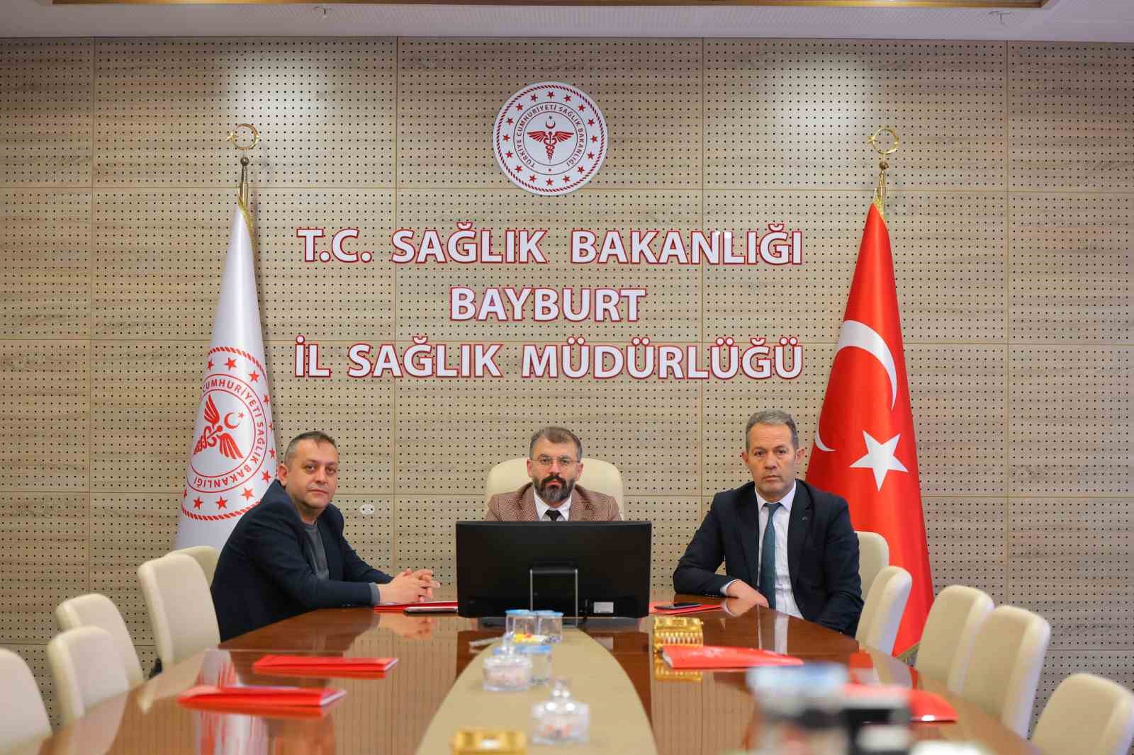 Bayburt&rsquo;un sağlık hizmetleri 81 il değerlendirme toplantısında ele alındı