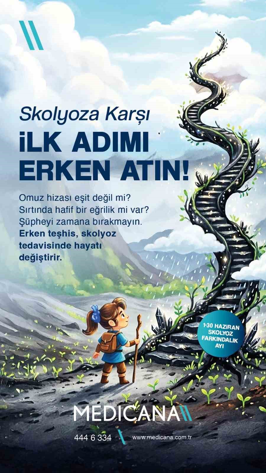Duruştaki k&uuml;&ccedil;&uuml;k bir fark, skolyozun habercisi olabilir