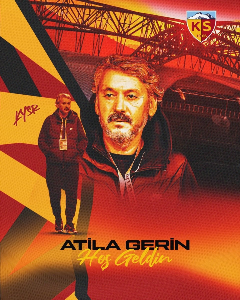 Kayserispor’da Atilla Gerin dönemi