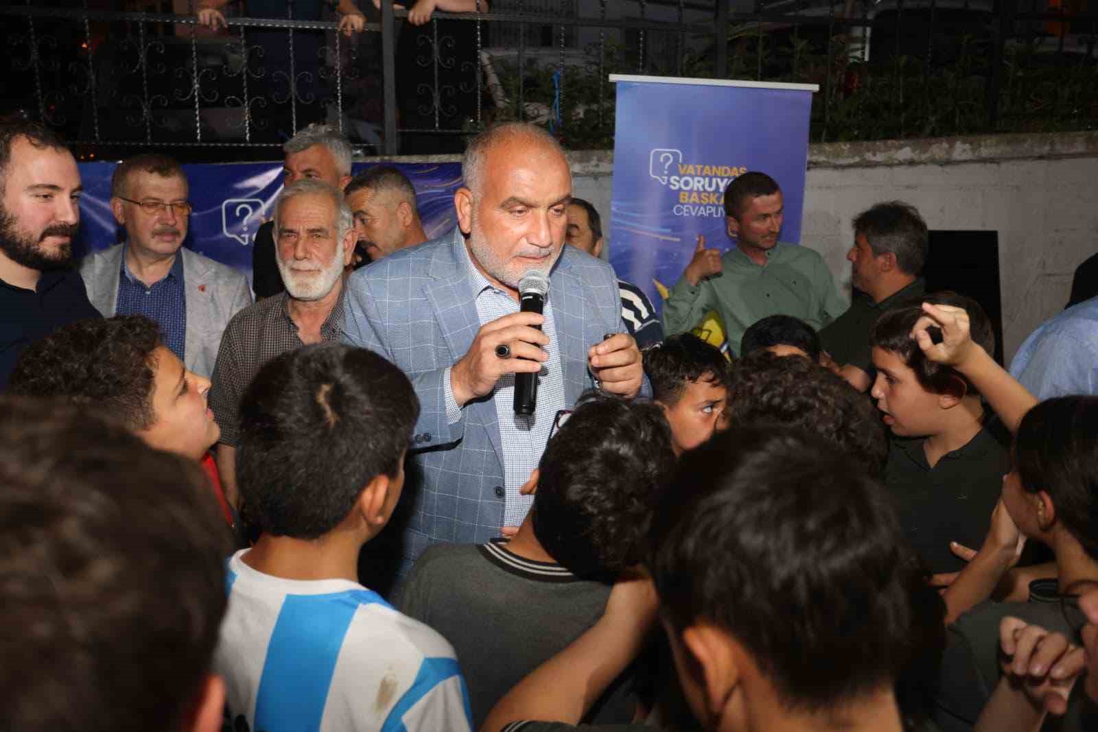 Vatandaş sordu, Başkan Sandık&ccedil;ı cevapladı