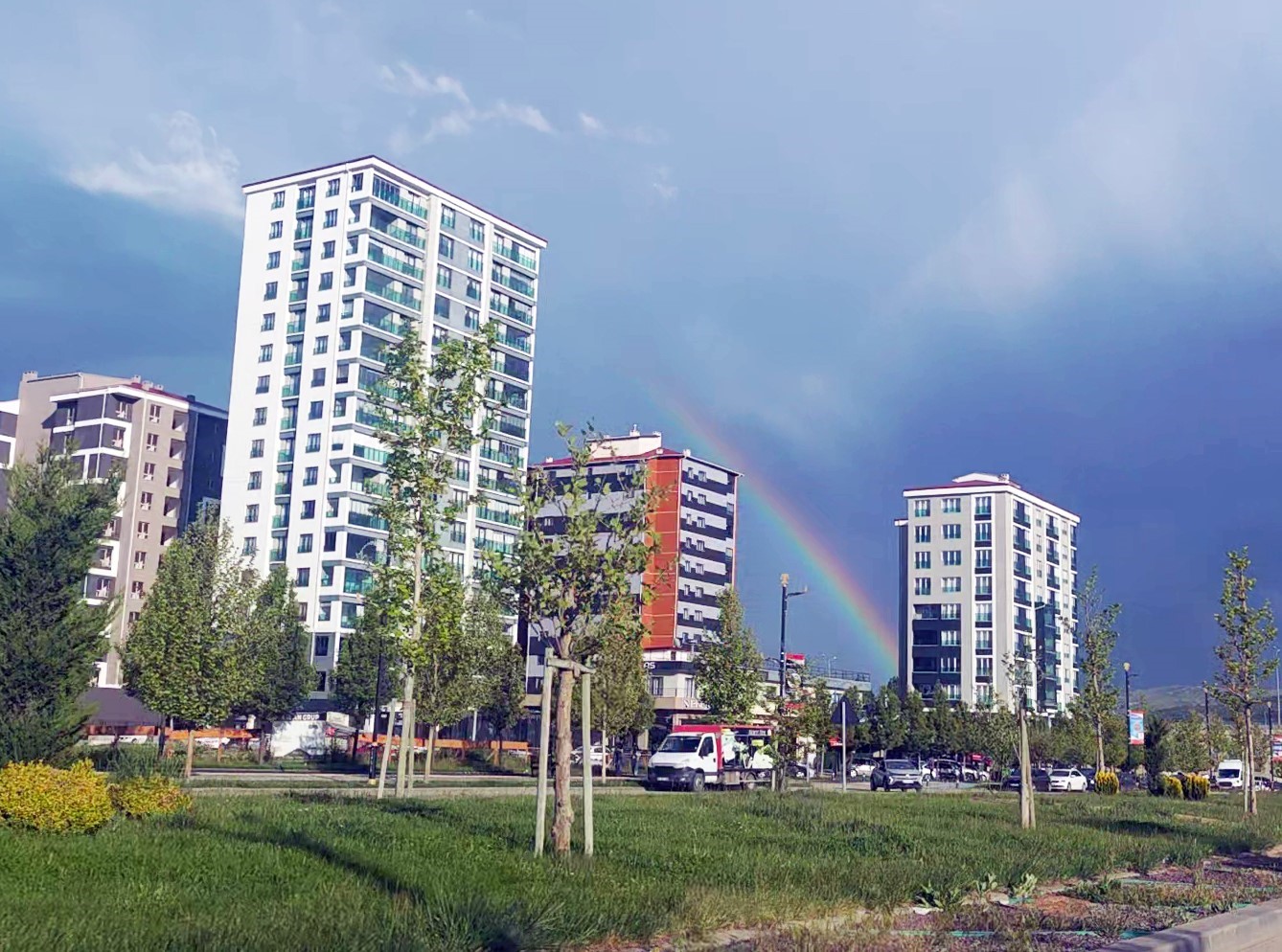 Sivas&rsquo;taki ani hava değişikliği g&ouml;rsel ş&ouml;len oluşturdu