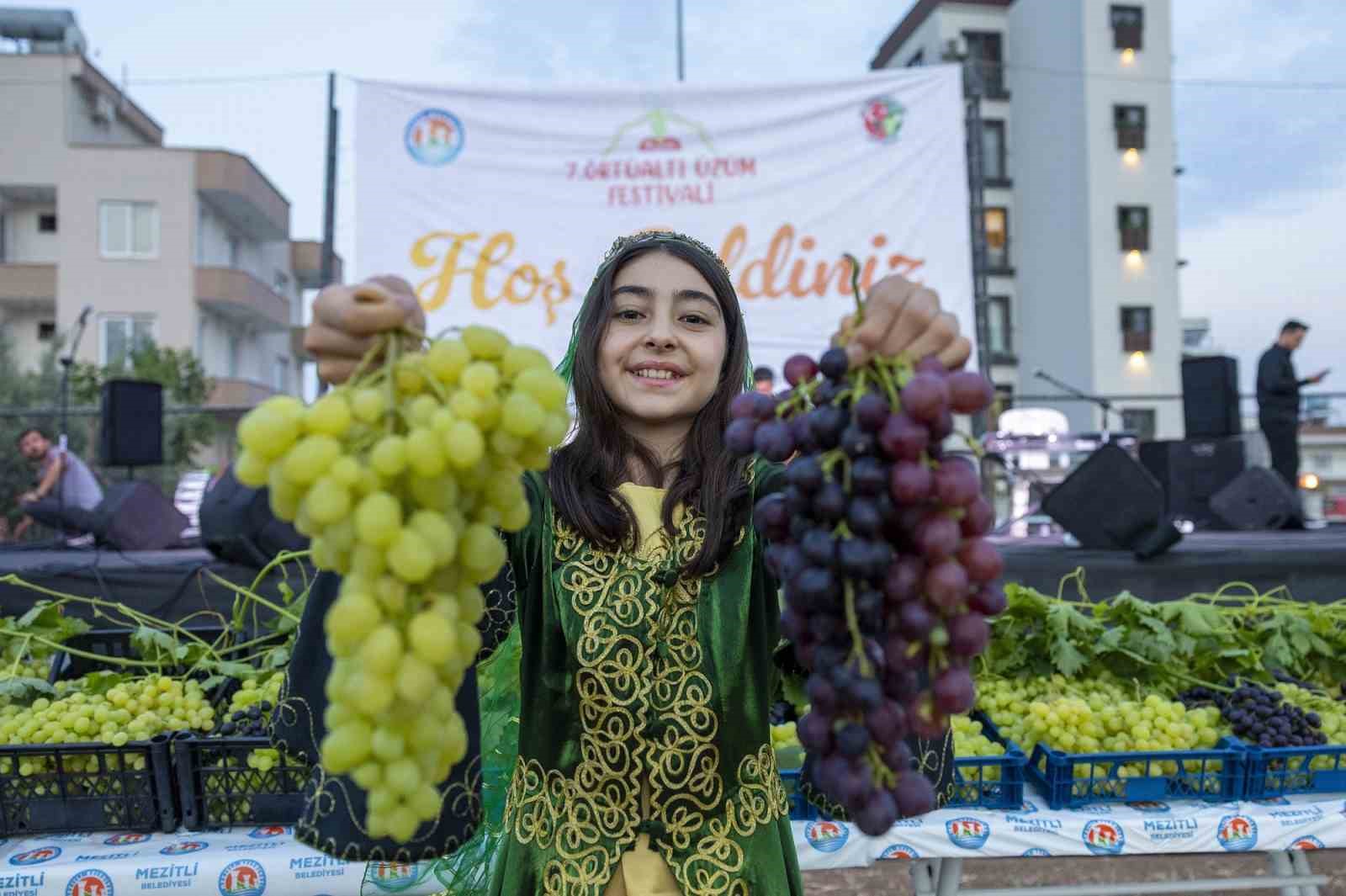 Mersin&rsquo;de 7. &Ouml;rt&uuml;altı &Uuml;z&uuml;m Festivali coşkusu