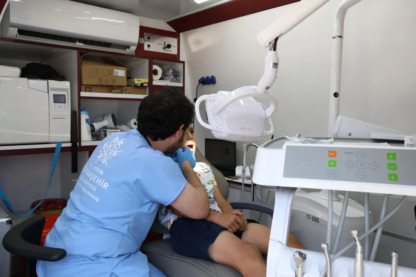 Aydın B&uuml;y&uuml;kşehir Belediyesi&rsquo;nin mobil hizmetleri Yenipazar&rsquo;da yoğun ilgi g&ouml;rd&uuml;