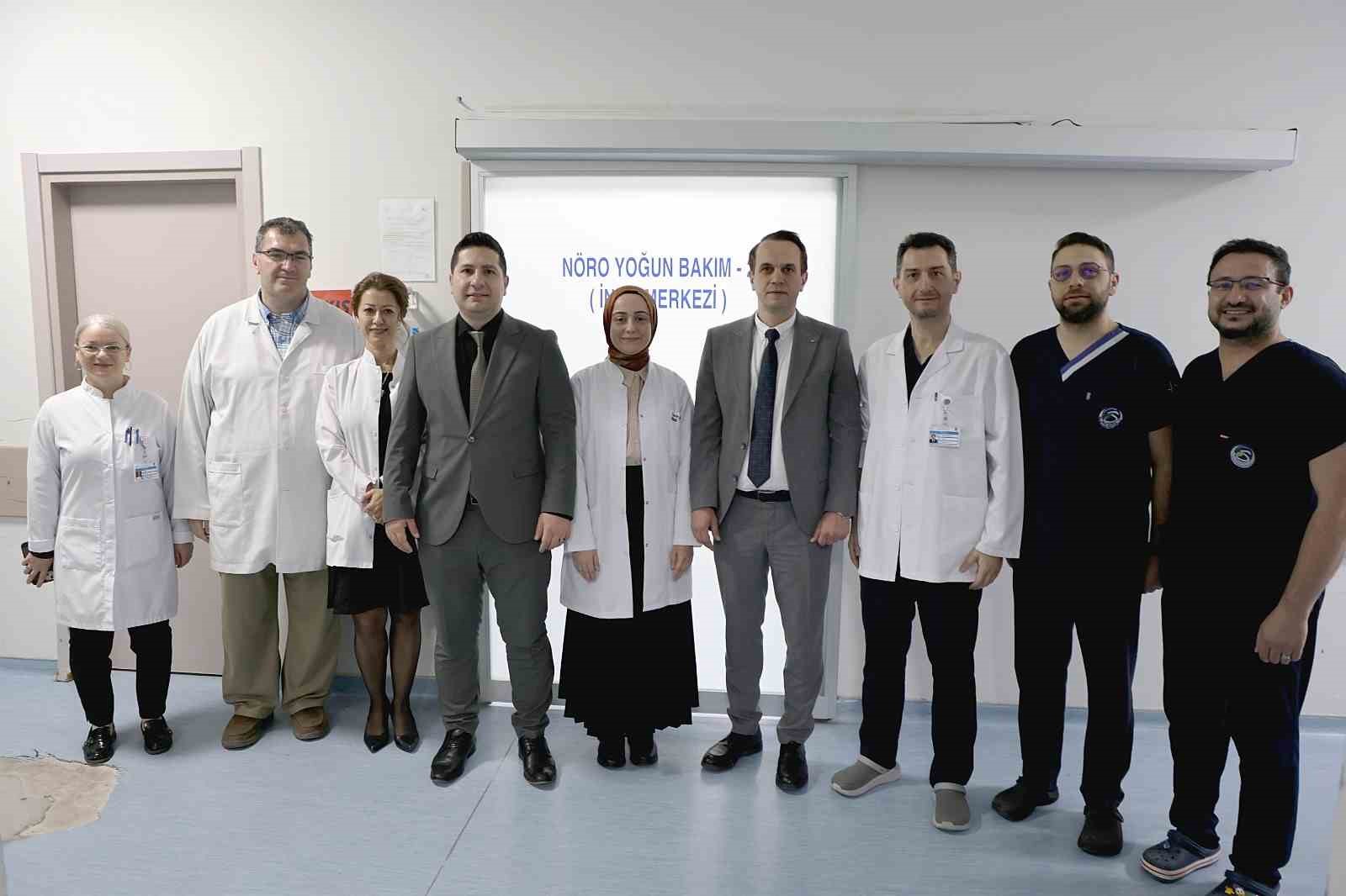 İnme hastasına hayat kurtaran m&uuml;dahale