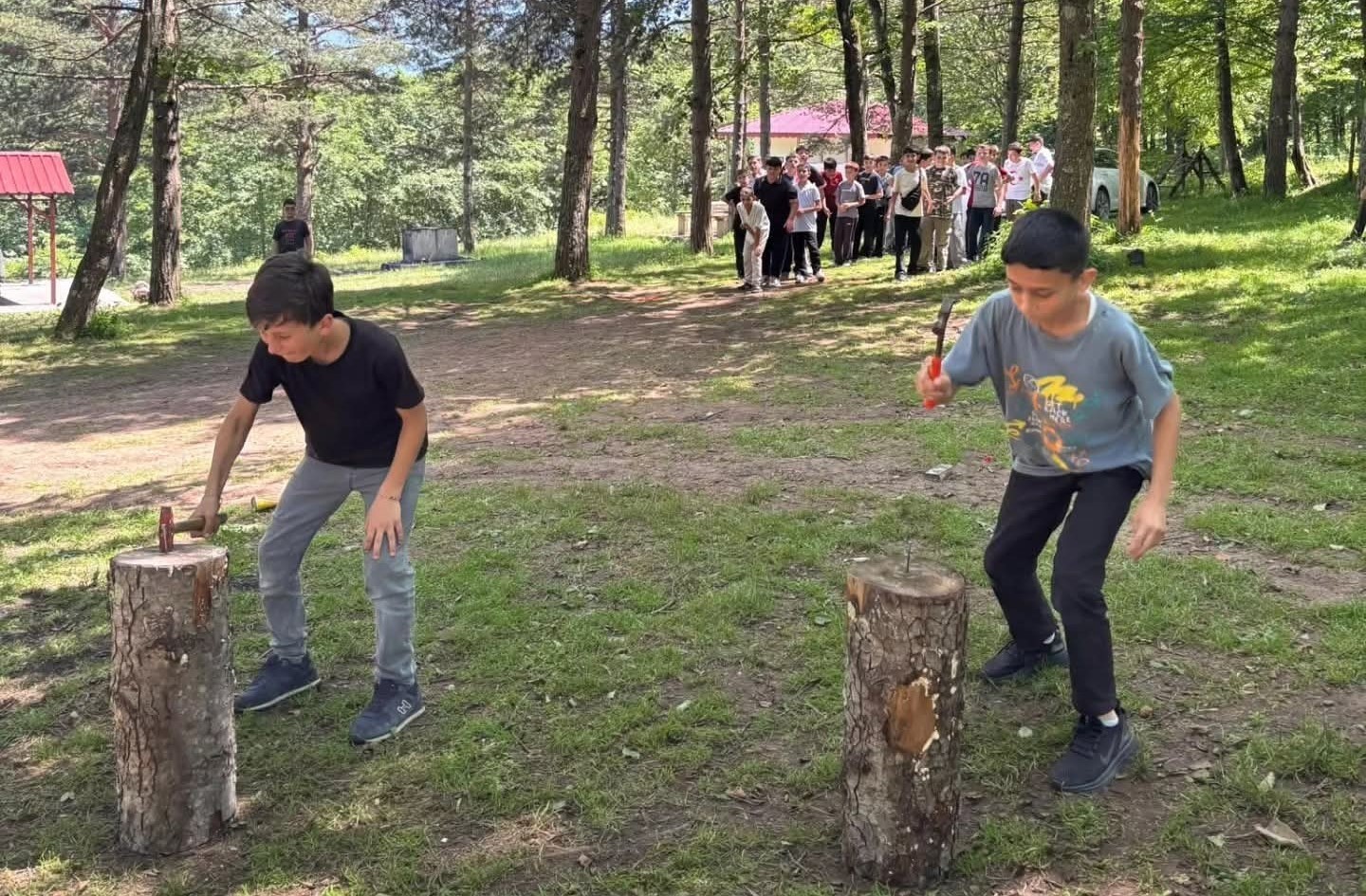 Kumru&rsquo;da hafızlık &ouml;ğrencilerine piknik