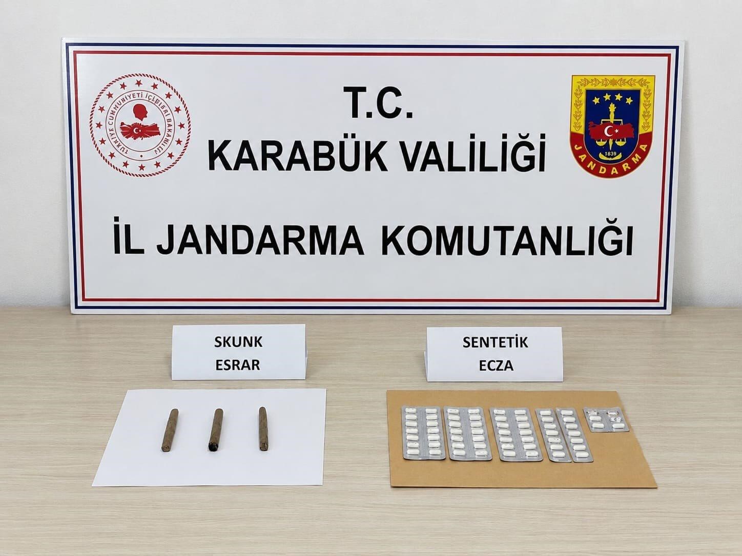 Karab&uuml;k&rsquo;te 331 sentetik hap ele ge&ccedil;irildi