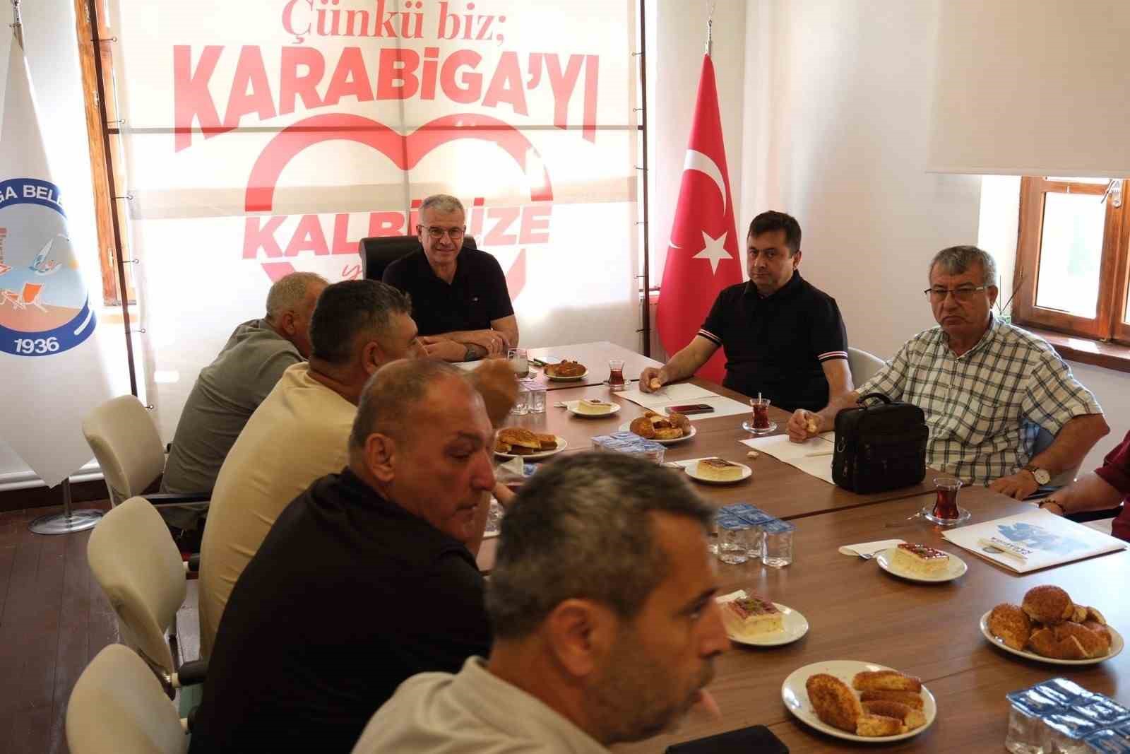 Karabiga&rsquo;nın geleceği istişareyle şekilleniyor