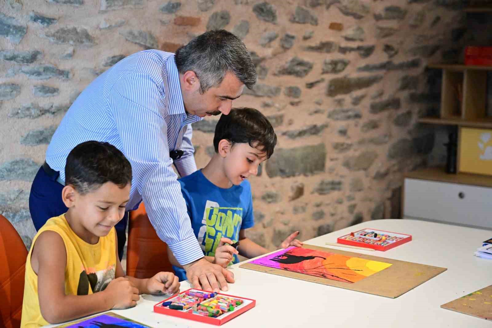 Yıldırım&rsquo;da &ccedil;ocuklar yaz tatilini &ouml;ğrenerek ge&ccedil;irecek