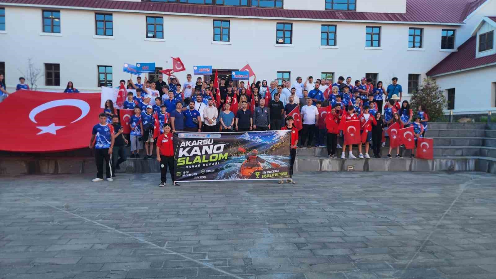 Munzur&rsquo;da kano heyecanı başladı