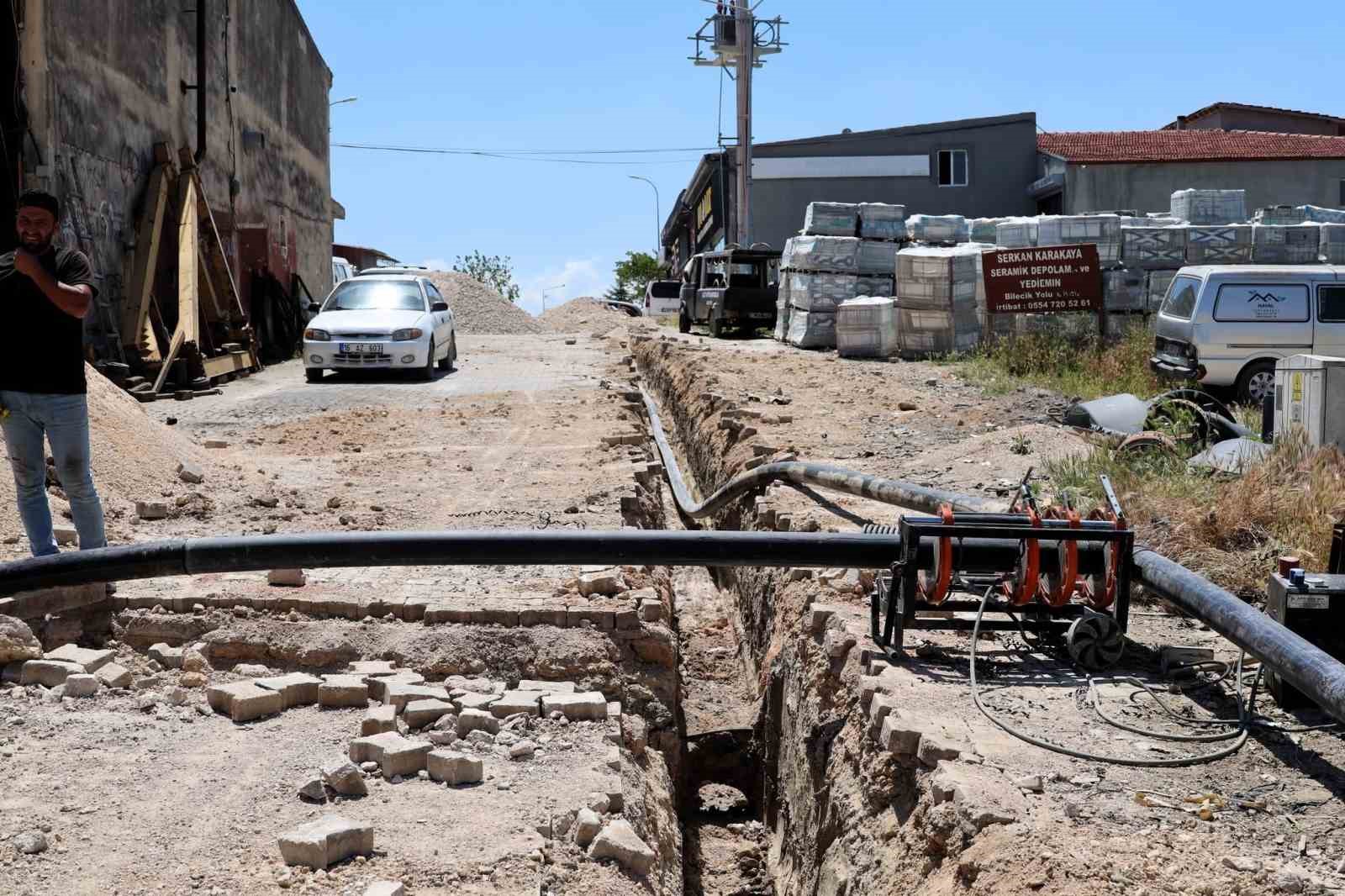 S&ouml;ğ&uuml;t&rsquo;e 53 kilometrelik i&ccedil;me suyu hattı yatırımı