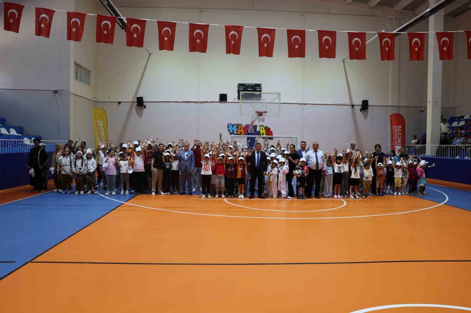 Hacılar&rsquo;da yaz spor okulları coşkuyla a&ccedil;ıldı