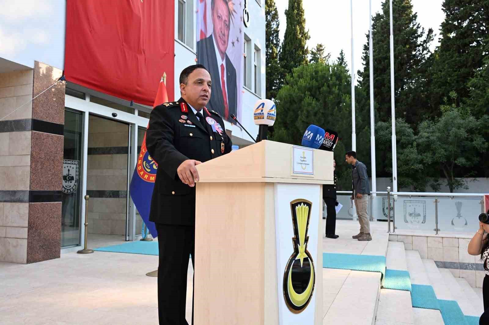 Jandarmanın 187. kuruluş yılı Manisa&rsquo;da şehit aileleri ve gazilerle kutlandı