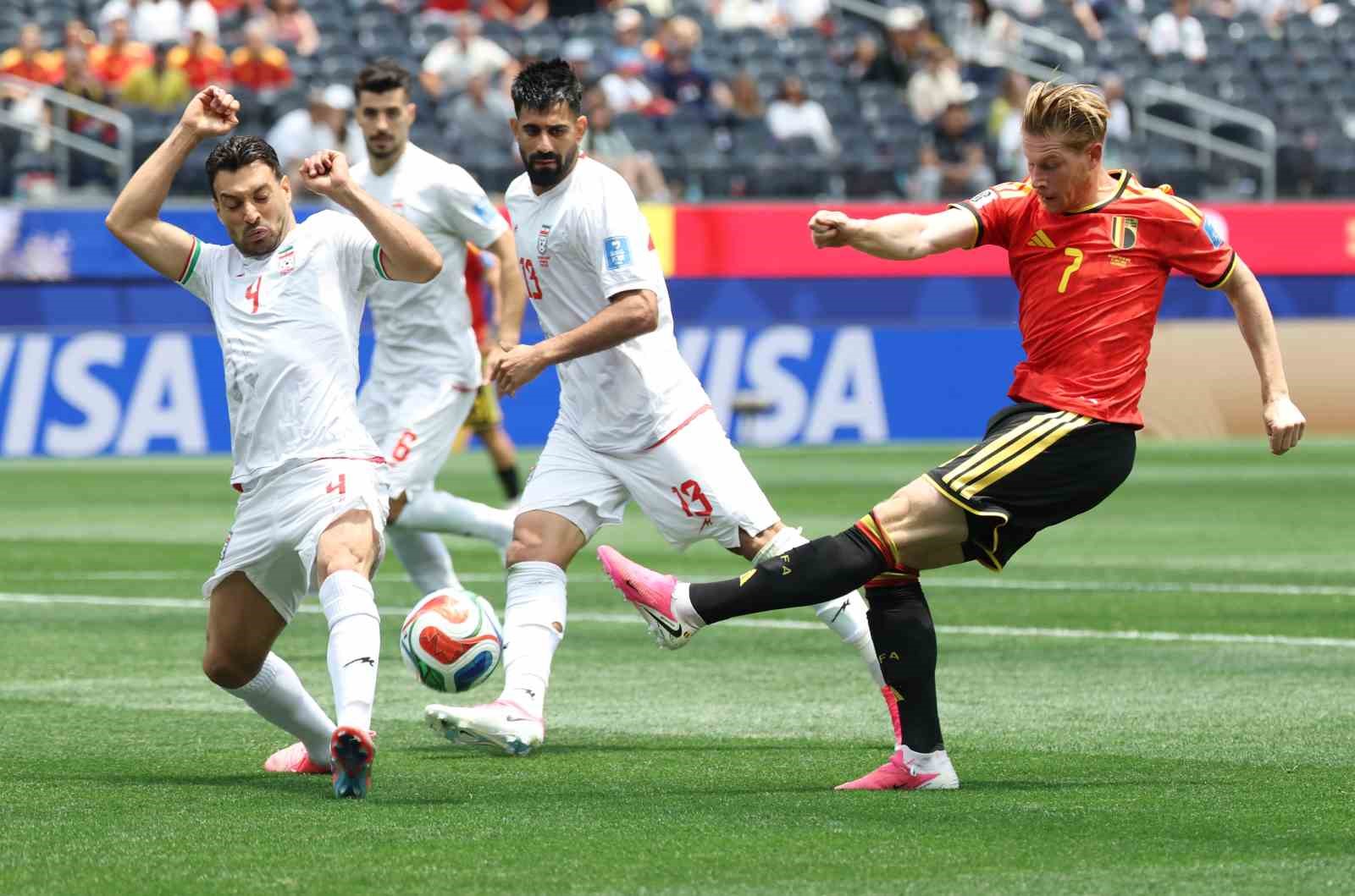 2026 FIFA D&uuml;nya Kupası: Bel&ccedil;ika: 0 - İran: 0