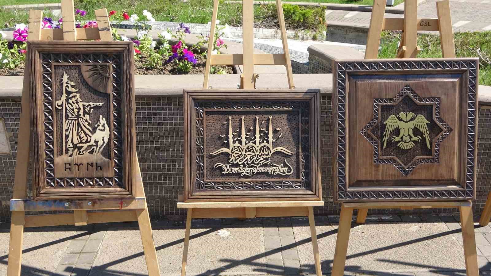 H&uuml;k&uuml;ml&uuml;lerin el emeği &uuml;r&uuml;nleri g&ouml;r&uuml;c&uuml;ye &ccedil;ıktı