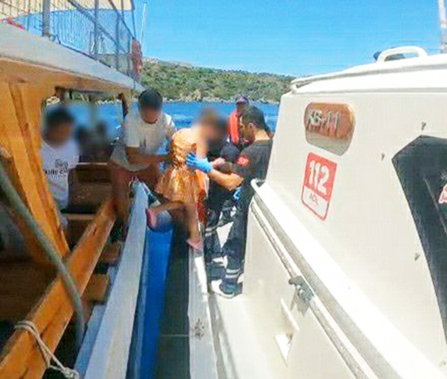 Dat&ccedil;a ve Dalaman&rsquo;da iki kişiye tıbbi tahliye ger&ccedil;ekleştirildi