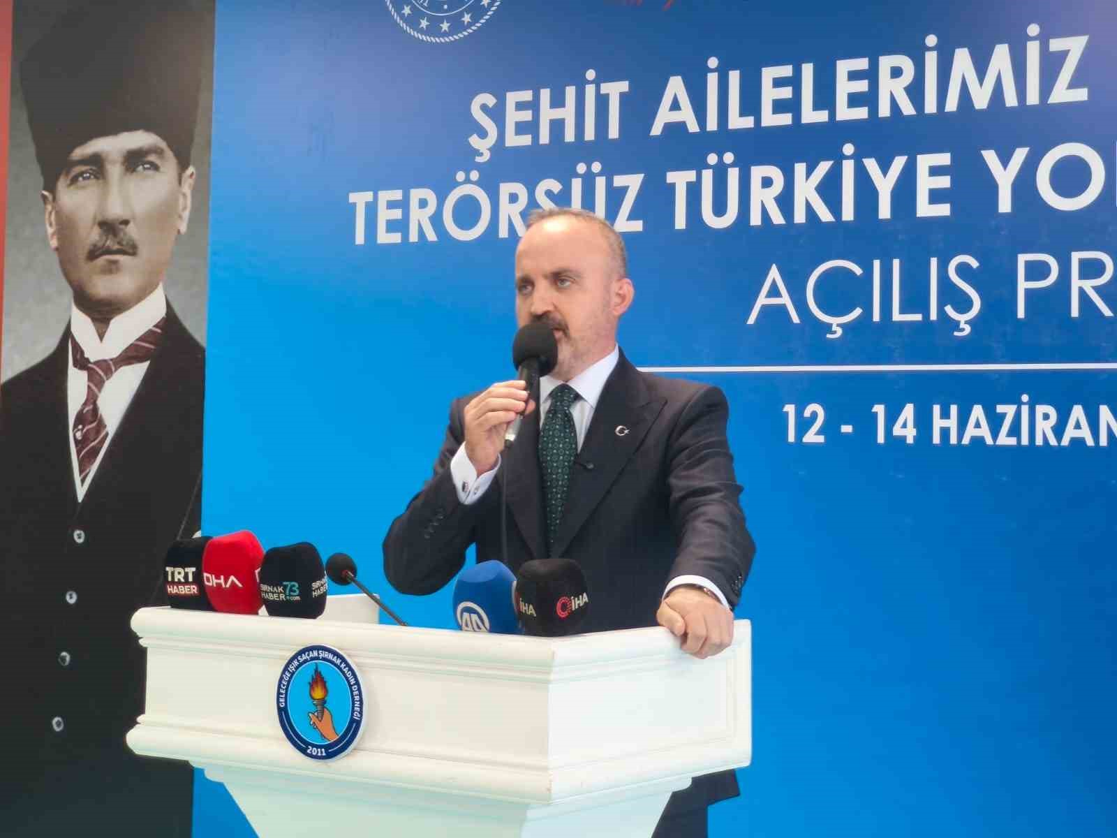 80 ilden gazi ve şehit yakınları Şırnak&rsquo;ta bir araya geldi