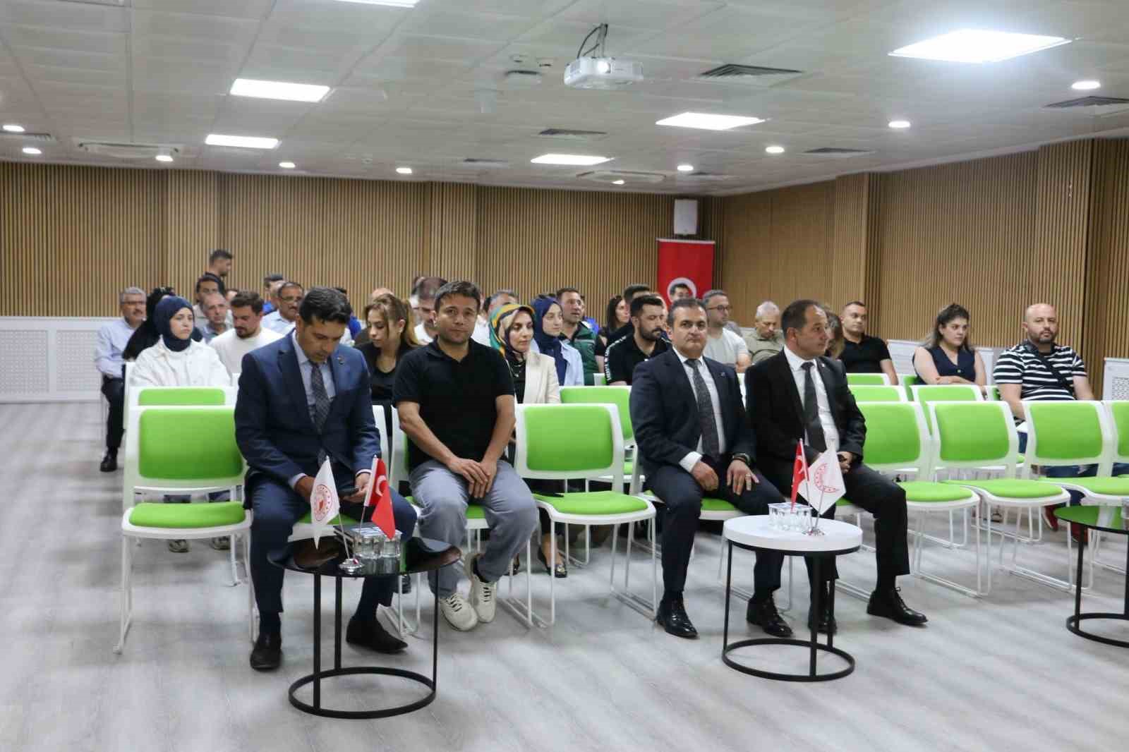 Erzincan&rsquo;da su verimliliği eğitimi d&uuml;zenlendi