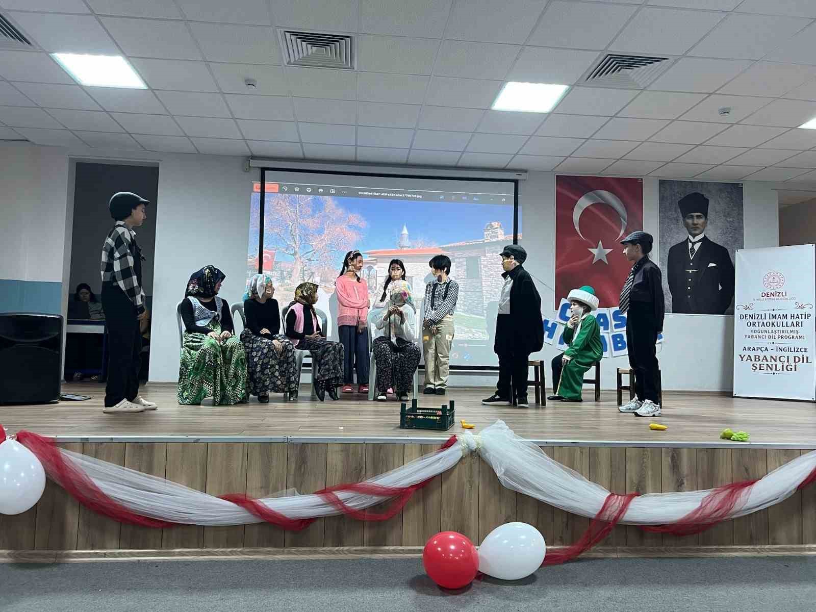 Denizli’nin 4 ilçesinde yabancı dil festivali heyecanı yaşanacak