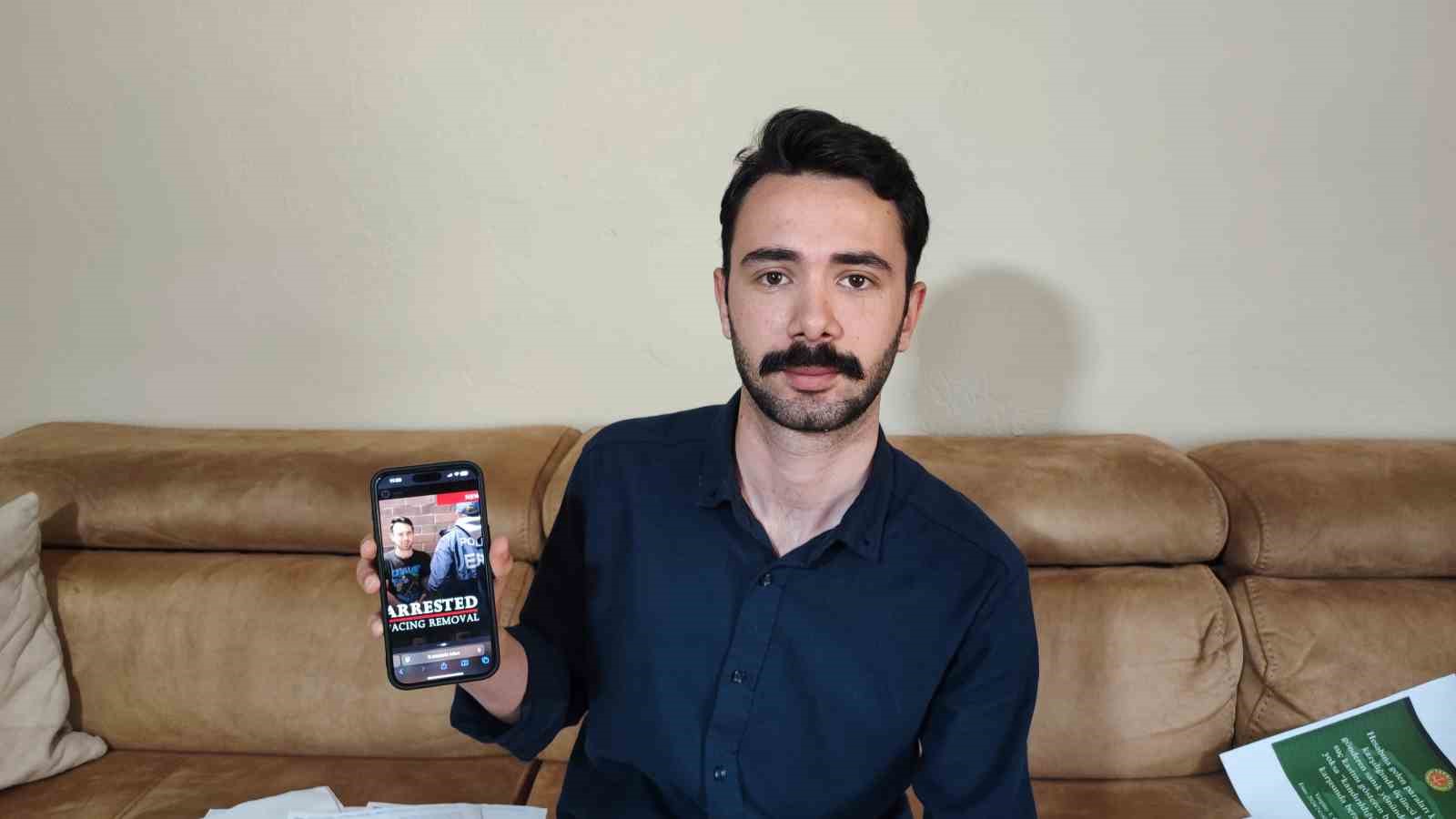 IBAN&rsquo;ını verdi, Interpol ile aranıp ABD&rsquo;de yakalandı