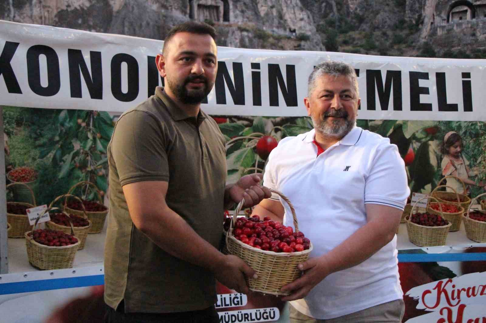 Amasya&rsquo;da 65. Kiraz Teşvik Yarışması yapıldı