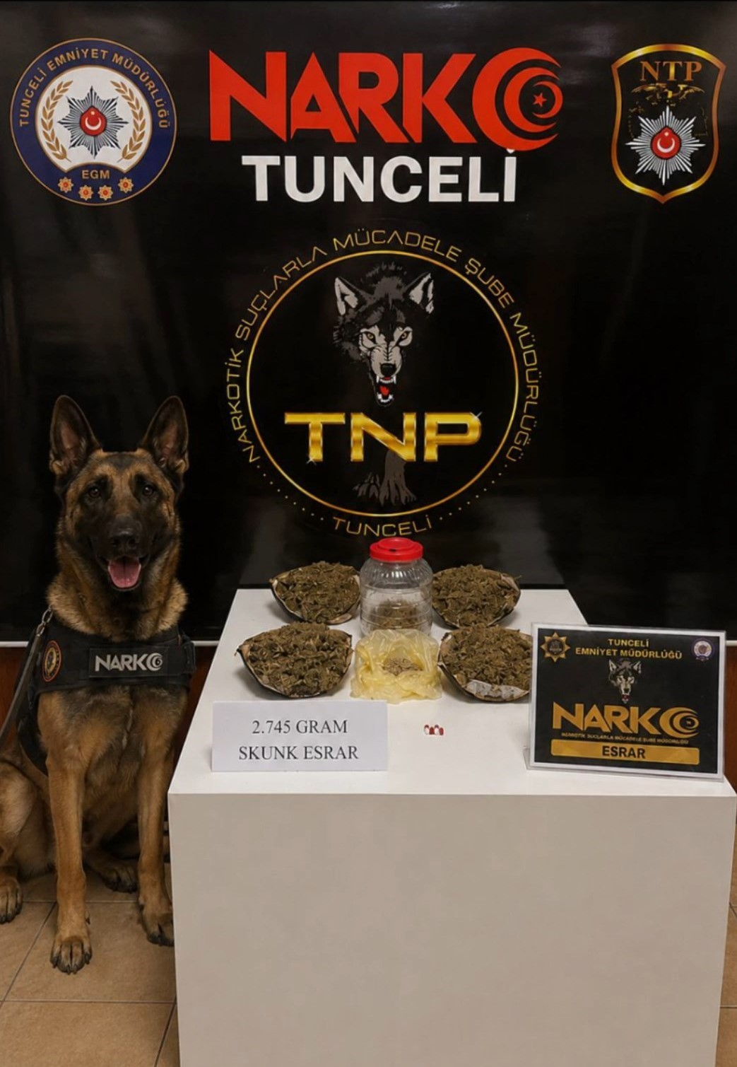 Tunceli&rsquo;de uyuşturucu operasyonu: 2 ş&uuml;pheli tutuklandı