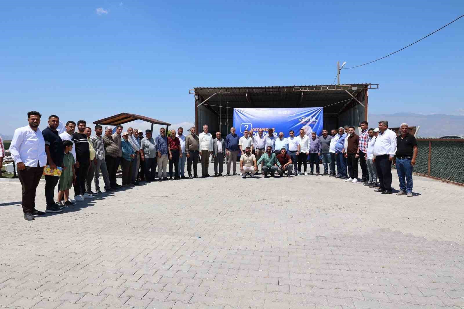 Başkan Yapar, Suvatlı Mahallesi&rsquo;nde vatandaşlarla buluştu