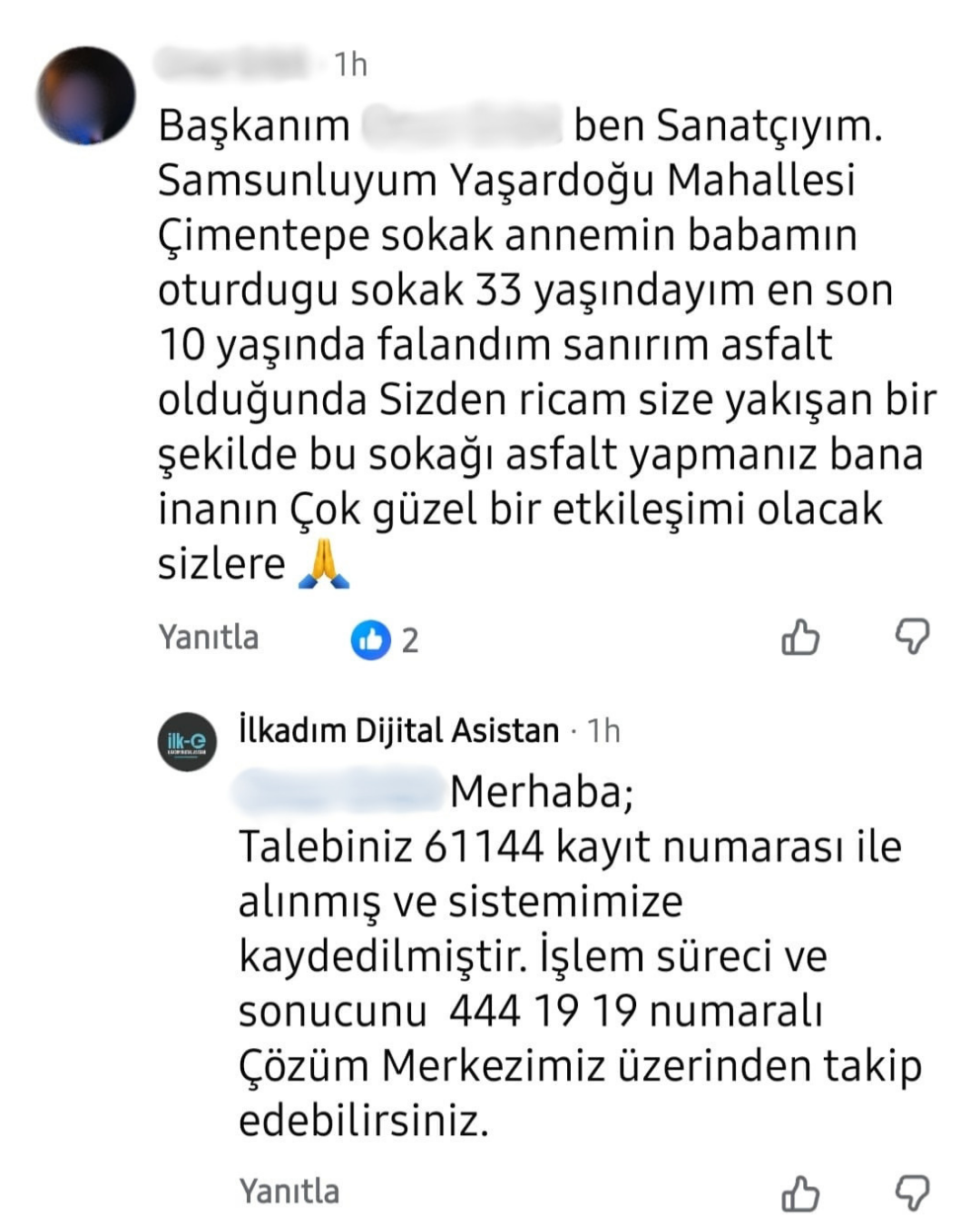 Başkan Kurnaz: "Talep ve &ouml;nerilere de hızlı bir şekilde cevap veriyoruz"